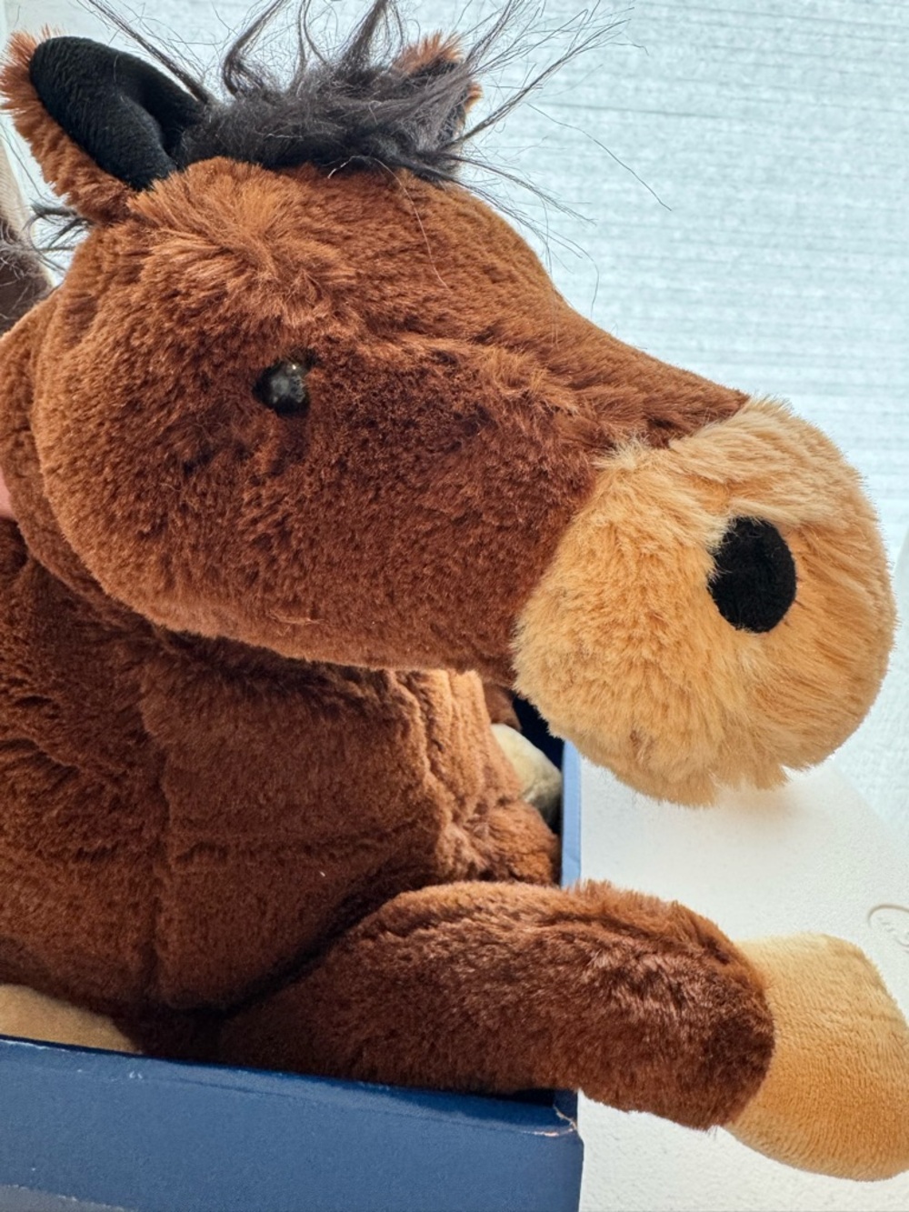 Dan Dee Lovable Huggs Plush Horse Brown Stuffed Animal Vintage 18" NWT